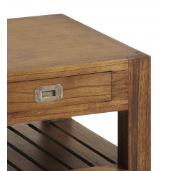 MESA CENTRO LAOS 1 CAJÓN 1 ESTANTE 60*60*40