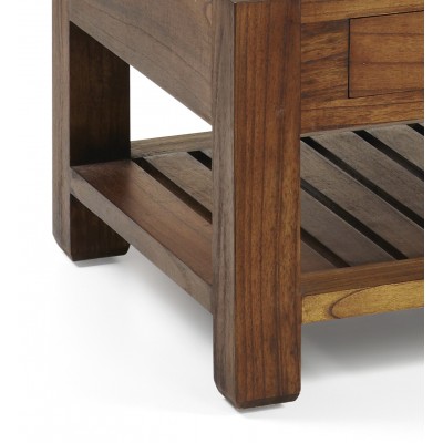 MESA CENTRO LAOS 1 CAJÓN 1 ESTANTE 60*60*40