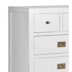 CÓMODA POLAR ESTRECHA 6 CAJONES 60*45*110