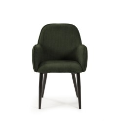 Pack de 2 Sillón Laude pana Verde oscuro