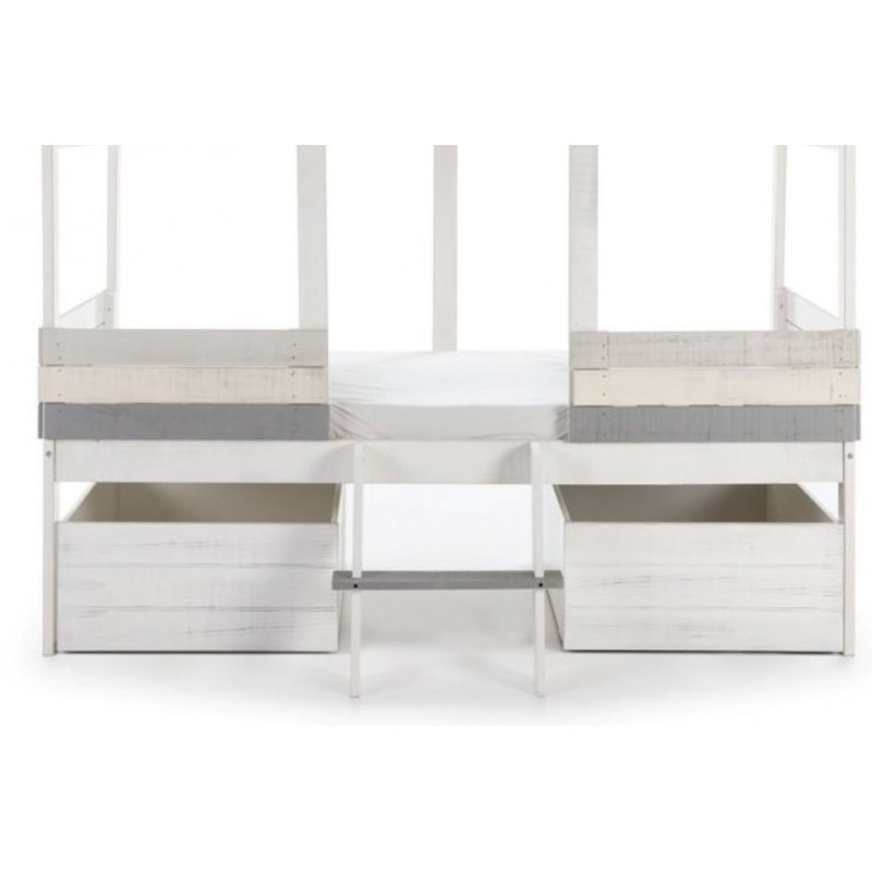 Set 2 cajones para la cama Cabaña Robin color Blanco