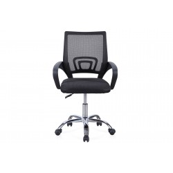 Silla de Oficina Giratoria Logic Negro