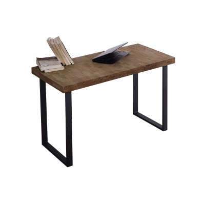 MESA ESTUDIO NATURAL ROBLE AMERICAN / NEGRO.