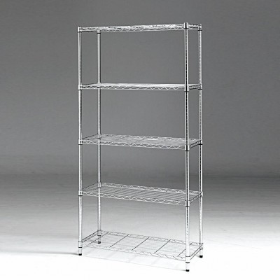 Estantería metálica 5 baldas de 90 cm