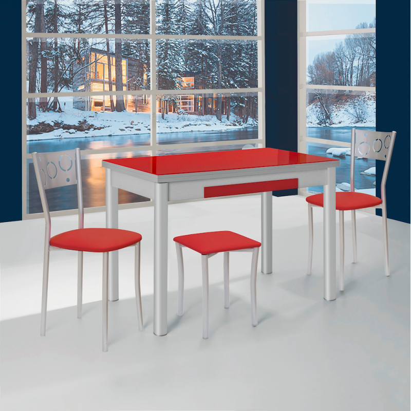 Mesa Comedor Extensible Pisa Roble - Compra Online