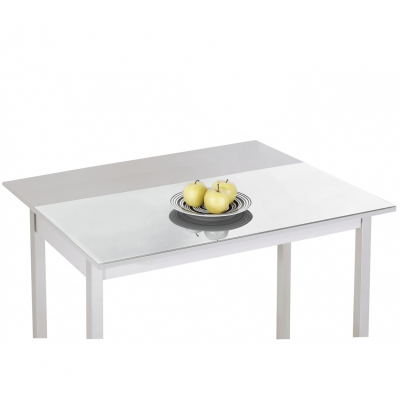 Mesa de Cocina Petra Extensible con 1 Ala caída de 110x55 cm. Abierta