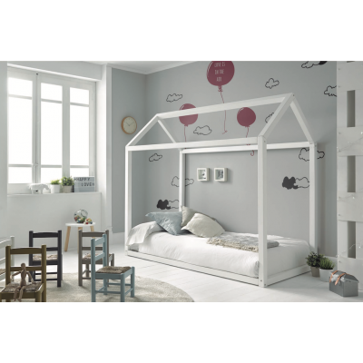 Cama Casita Lia Blanca