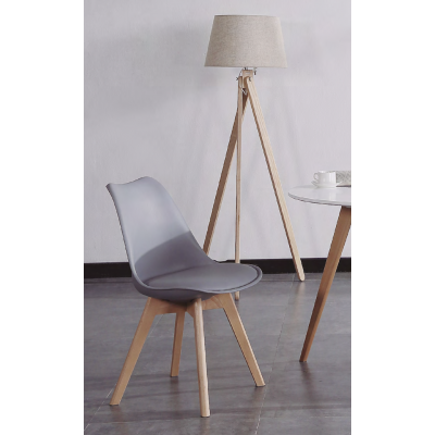 Silla de Comedor Bistro Gris.