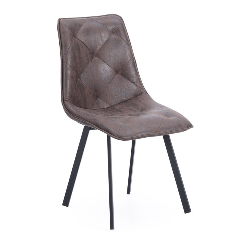 Silla de comedor Vintage chocolate