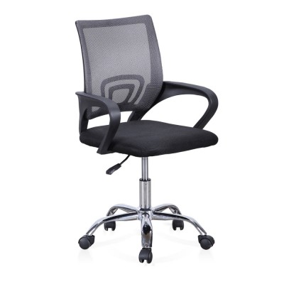 Silla de Oficina Giratoria Logic Negro / Gris