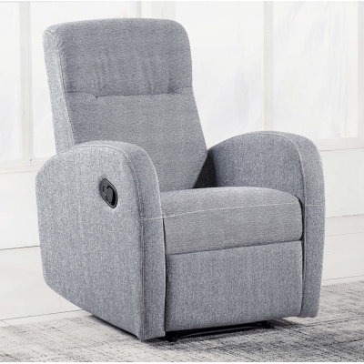 Sillón Relax Automático Omar Gris Perla