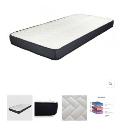 Colchón Polo Núcleo sólido de 15 cm ideal para esta cama sofá. REF: del Colchón  NC1034407401