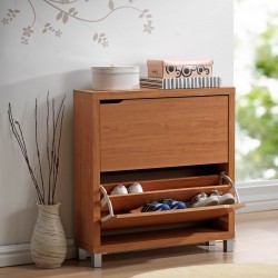 Zapatero de 2 Puertas Trampón Maple