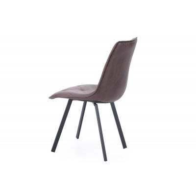 Silla de comedor Vintage chocolate