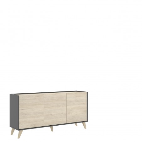 Muebles de salón, composición Boston de 4 piezas sueltas para salón