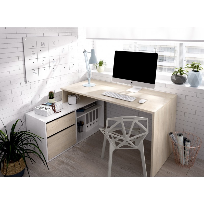 Mesa de oficina Dunia en L