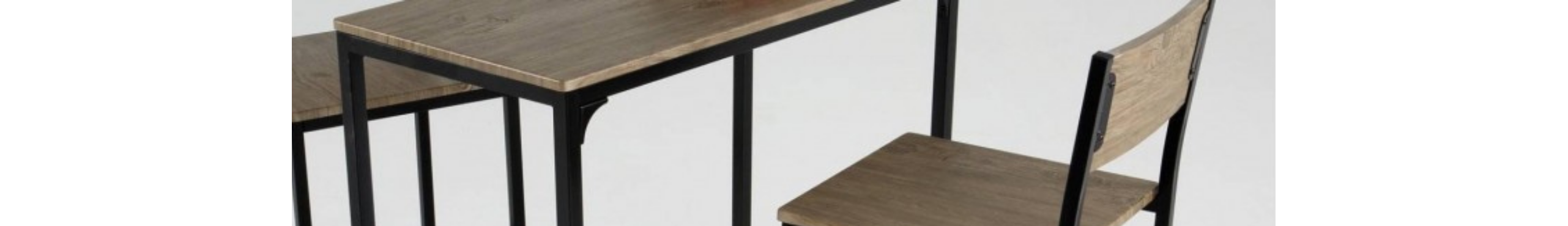 Mesas altas KOVE en madera de diseño moderno