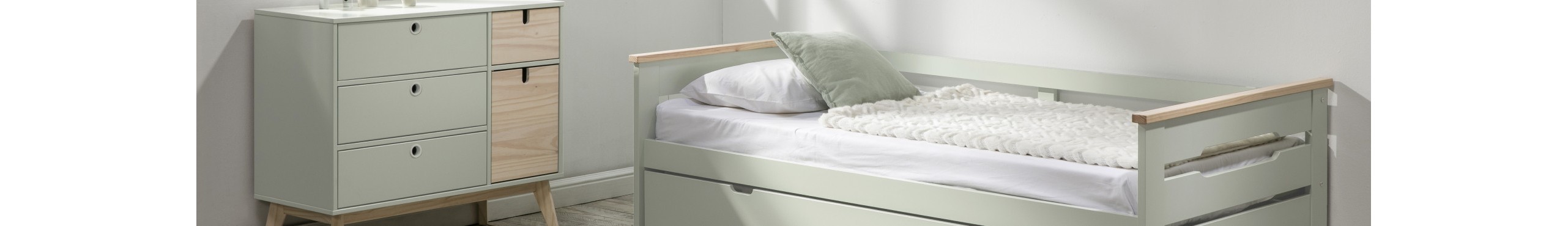 Cómodas con cajones para dormitorio juvenil