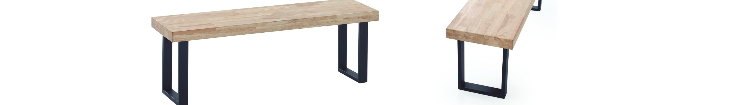 Banquetas de madera dormitorio