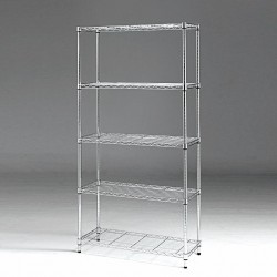 Estantería metálica 5 baldas de 90 cm