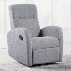 Sillón Relax Automático Omar Gris Perla