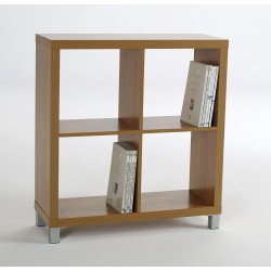Estantería Box de 4 huecos color maple