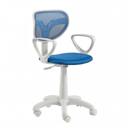 Silla de estudio giratoria Neila Azul