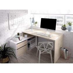 Mesa de oficina Dunia en L