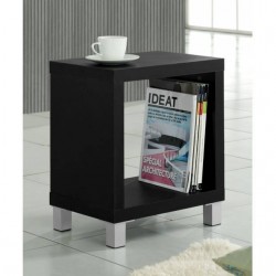 Mesita, Estantería Box 1 Hueco color Negro